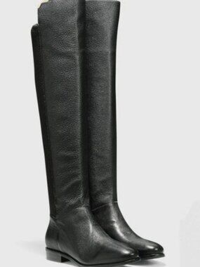 Cole Haan Over the Knee Leather Boots Size 8.5